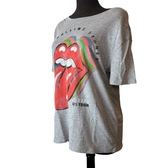 Rolling Stones Bravado Tee – 1975 Tour of the Americas Graphic Shirt SZ Large - Picture 3 of 13